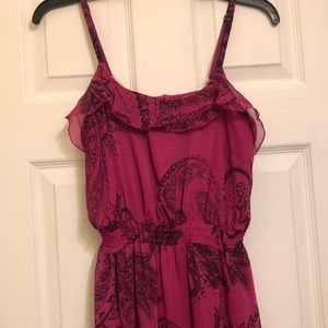 Boho style maxi dress